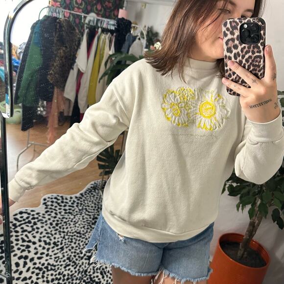 vintage white arizona embriodered crewneck - Picture 5 of 6